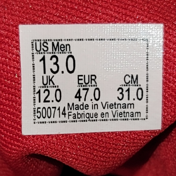 Vans size 13 - Picture 8 of 15